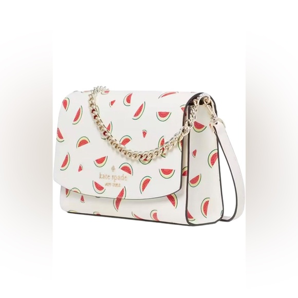 KATE SPADE NEW YORK Watermelon Convertible Crossbody Bag NWT & dust bag - Picture 6 of 17